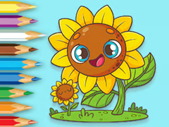 Permainan Coloring Book: Sunflowers