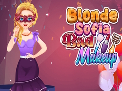 Permainan Blonde Sofia Bad Makeup