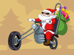 Permainan Santa Driver Coloring Book