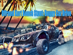 Permainan Offroad Kart Beach Stunt: Buggy Car Drive