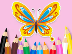 Permainan Coloring Book: Beautiful Butterfly