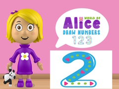 Permainan World of Alice Draw Numbers