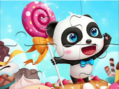 Permainan Jigsaw Puzzle: Panda Candy World