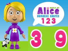 Permainan World of Alice Numbers Shapes