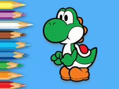 Permainan Coloring Book: Yoshi Fishing Time