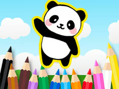 Permainan Coloring Book: Cute Panda