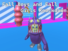 Permainan Fall Boys and Fall Girls Knockdown