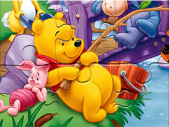 Permainan Jigsaw Puzzle: Winnie Fishing