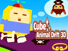 Permainan Cube Animal Drift 3D