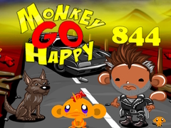 Permainan Monkey Go Happy Stage 844