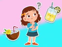 Permainan Kids Quiz: What would you like to drink?