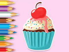 Permainan Coloring Book: Apple Cupcake