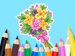 Permainan Coloring Book: Love Bouquet