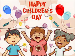 Permainan Jigsaw Puzzle: Happy Children's Day