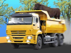 Permainan Animal Transporter Truck