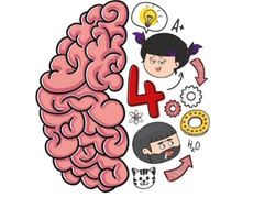 Permainan Brain Test 4: Tricky Friends