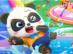 Permainan Jigsaw Puzzle: Baby Panda Water Park