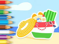 Permainan Coloring Book: Summer Beach Gear