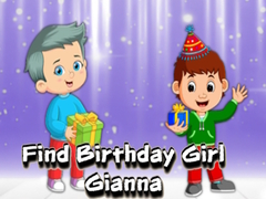 Permainan Find Birthday Girl Gianna