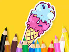 Permainan Coloring Book: Cool Ice Cream