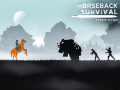 Permainan Horseback Survival Zombies Escape