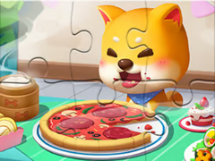 Permainan Jigsaw Puzzle: Pizza Dog