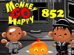 Permainan Monkey Go Happy Stage 852