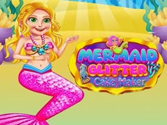 Permainan Mermaid Glitter Cake Maker 