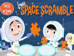 Permainan Earth to Luna! Luna's Space scramble