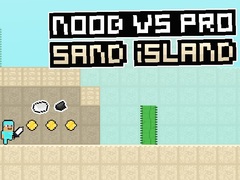 Permainan Noob vs Pro Sand island