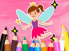 Permainan Coloring Book: Little Pretty Fairy