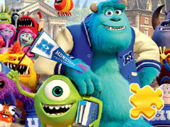 Permainan Jigsaw Puzzle: Monsters University