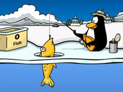 Permainan Club Penguin: Ice Fishing