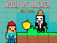 Permainan Noob vs Hacker Gold Apple