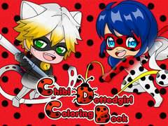 Permainan Chibi Dotted Girl Coloring Book