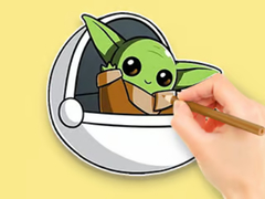 Permainan Coloring Book: Master Yoda