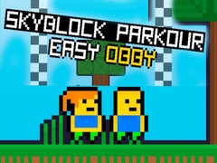 Permainan Skyblock Parkour Easy Obby