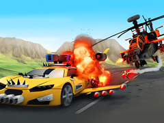 Permainan Chaos Road Combat Car Racing