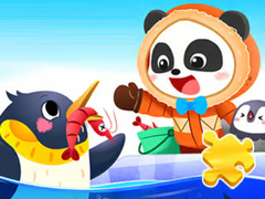 Permainan Jigsaw Puzzle: Baby Panda Antarctic Tour