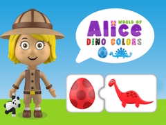 Permainan World of Alice Dino Colors