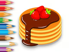 Permainan Coloring Book: Strawberry Pancake