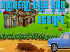 Permainan Modern Blue Car Escape