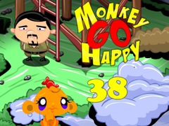 Permainan Monkey Go Happy Stage 38