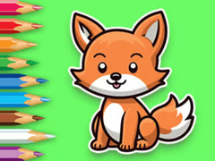 Permainan Coloring Book: Baby Fox