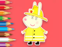 Permainan Coloring Book: Rabbit Firefighter