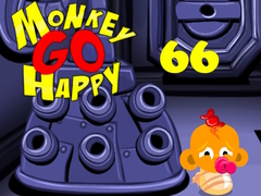 Permainan Monkey Go Happy Stage 66