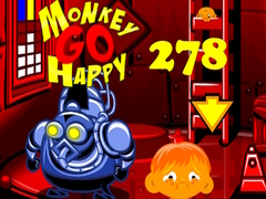 Permainan Monkey Go Happy Stage 278