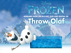 Permainan Frozen: Throw Olaf