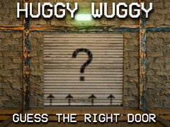 Permainan Huggy Wuggy Guess the right door