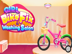 Permainan Girl Bike Fix & Washing Salon